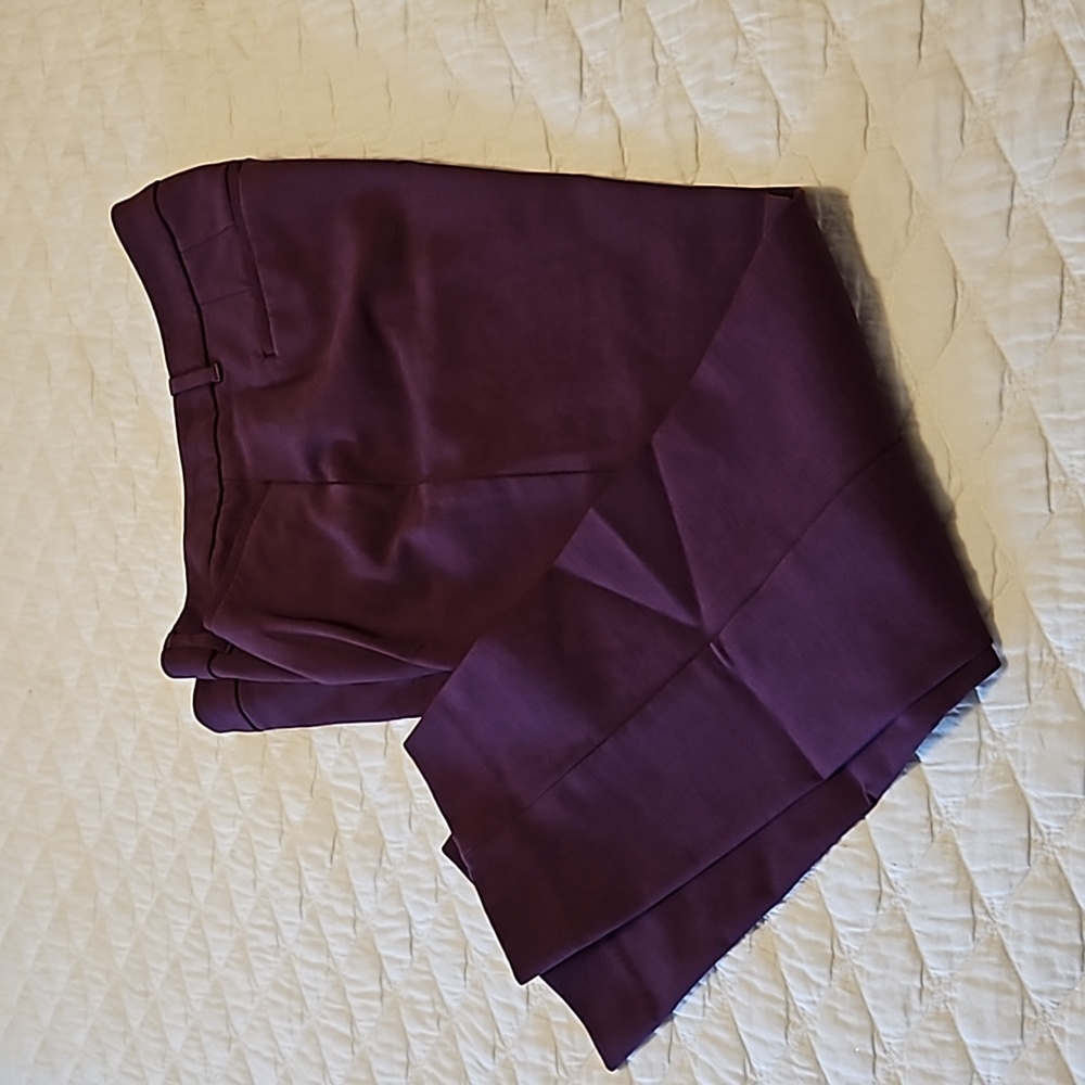 WHBM plum capris, 8